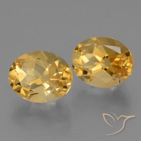 Gemme di Citrino Dorato medio naturale da 5.77 ct, Ovale, VVS