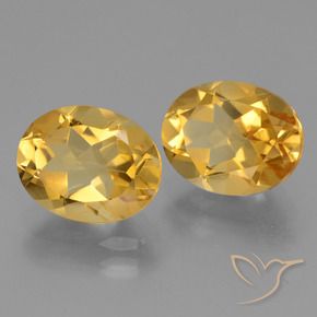 Gemme di Citrino Dorato medio naturale da 4.90 ct, Ovale, VVS
