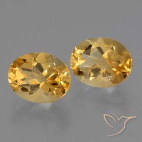 Gemme di Citrino Dorato scuro naturale da 5.25 ct, Ovale, VVS