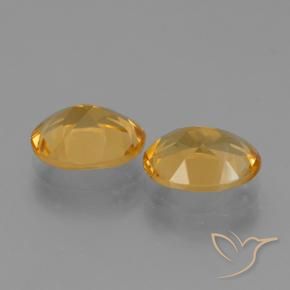 Gemme di Citrino Dorato scuro naturale da 4.46 ct, Ovale, VS