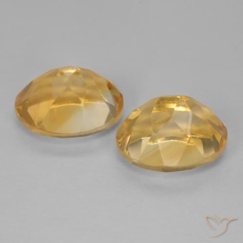 Gemme di Citrino Arancio Dorato Profondo naturale da 5.78 ct, Ovale, VVS