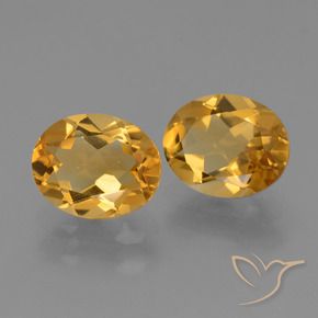 Gemme di Citrino Dorato scuro naturale da 4.75 ct, Ovale, VVS-VS