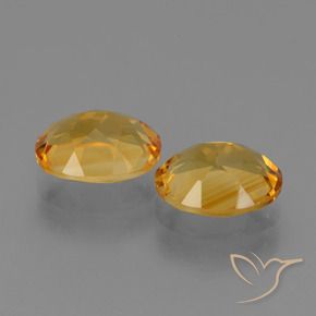 Gemme di Citrino Dorato scuro naturale da 4.75 ct, Ovale, VVS-VS