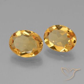 Gemme di Citrino Dorato scuro naturale da 4.47 ct, Ovale, VVS
