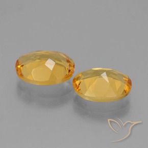Gemme di Citrino Dorato scuro naturale da 4.47 ct, Ovale, VVS