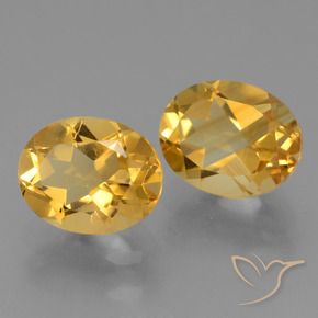 Gemme di Citrino Oro brillante naturale da 5.33 ct, Ovale, VVS