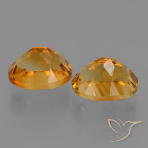 Gemme di Citrino Dorato scuro naturale da 5.78 ct, Ovale, VVS-VS