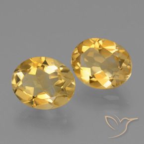 Gemme di Citrino Dorato naturale da 4.63 ct, Ovale, VVS