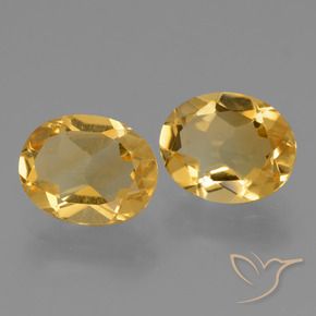 Gemme di Citrino Dorato naturale da 4.35 ct, Ovale, VVS-VS