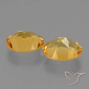 Gemme di Citrino Dorato medio naturale da 4.37 ct, Ovale, VVS-VS