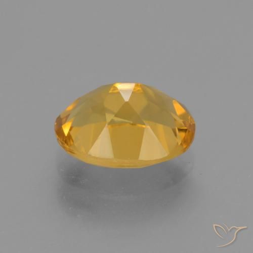 Citrino Arancio Dorato Profondo naturale da 2.44 ct, Ovale, VVS