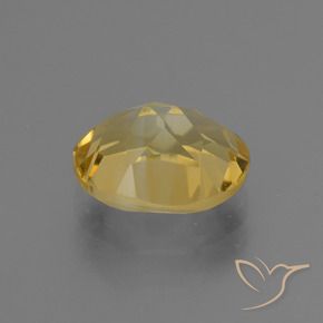 Citrino Oro medio-chiaro naturale da 2.57 ct, Ovale, VS