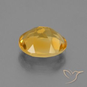 Citrino Arancio intenso-OroG naturale da 2.35 ct, Ovale, VVS