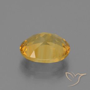Citrino Dorato scuro naturale da 2.19 ct, Ovale, VVS-VS