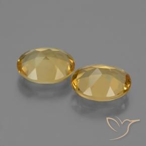 Gemme di Citrino Oro profondo naturale da 4.19 ct, Ovale, VVS-VS