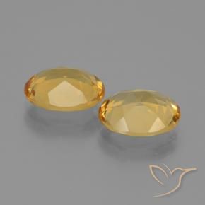 Gemme di Citrino Dorato medio naturale da 4.13 ct, Ovale, VS