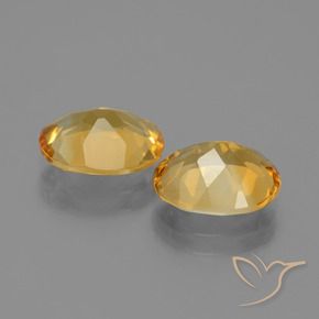 Gemme di Citrino Arancio Scuro-Oro naturale da 3.85 ct, Ovale, VVS-VS