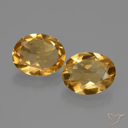 3.69ctw Naturale Dorato Citrino, Ovale, VVS