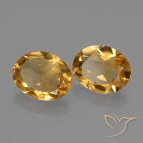 Gemme di Citrino Dorato naturale da 3.69 ct, Ovale, VVS