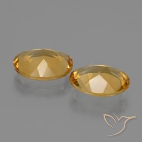 Gemme di Citrino Dorato naturale da 3.69 ct, Ovale, VVS