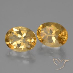 Gemme di Citrino Arancio Dorato Profondo naturale da 5.03 ct, Ovale, VVS-VS