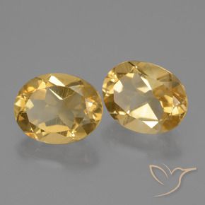 Gemme di Citrino Dorato naturale da 4.58 ct, Ovale, VVS-VS