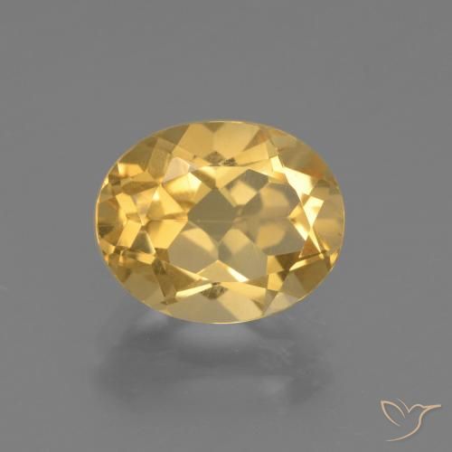 2.48ct Naturale Dorato Citrino, Ovale, VS