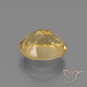 Citrino Dorato naturale da 2.56 ct, Ovale, VVS-VS