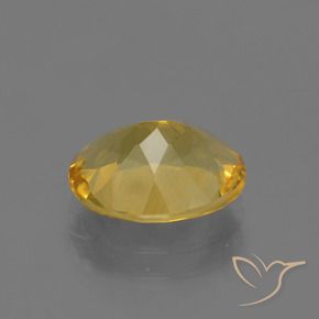 Citrino Dorato naturale da 2.15 ct, Ovale, VVS-VS
