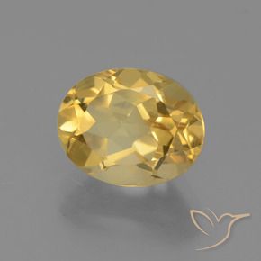 Citrino Arancio dorato naturale da 2.63 ct, Ovale, VVS-VS