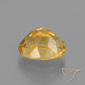 Citrino Dorato scuro naturale da 2.78 ct, Ovale, VVS-VS