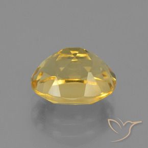Citrino Dorato medio naturale da 3.05 ct, Ovale, VVS-VS