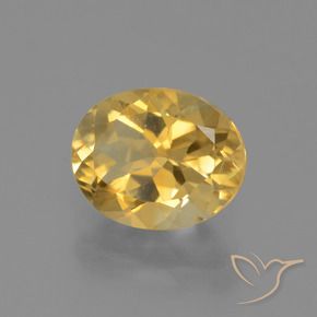 Citrino Oro brillante naturale da 2.34 ct, Ovale, VVS-VS