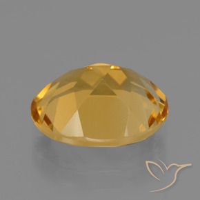 Citrino Dorato medio-scuro naturale da 3.03 ct, Ovale, VVS