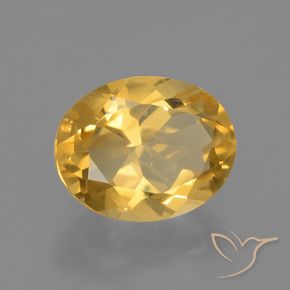 Citrino Oro brillante naturale da 2.41 ct, Ovale, VS
