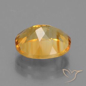 Citrino Arancio intenso-OroG naturale da 2.72 ct, Ovale, VVS-VS
