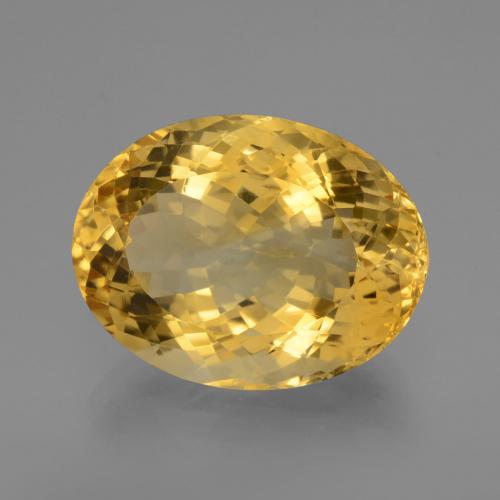 Citrino Dorato naturale da 17.07 ct, Taglio ovale, VVS-VS