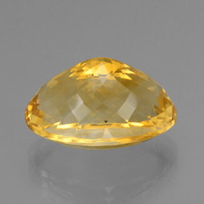 Citrino Arancio dorato naturale da 18.27 ct, Taglio ovale, VVS