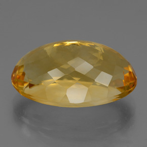 Citrino Dorato scuro naturale da 16.61 ct, Taglio ovale, VVS