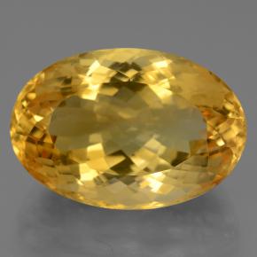Citrino Dorato naturale da 21.83 ct, Taglio ovale, VVS