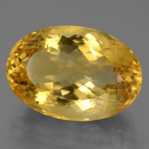 Citrino Dorato naturale da 21.83 ct, Taglio ovale, VVS