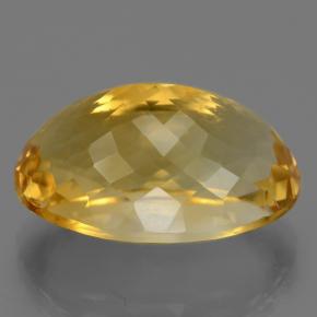 Citrino Dorato naturale da 21.83 ct, Taglio ovale, VVS