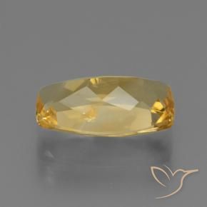 Citrino Dorato medio-chiaro naturale da 2.82 ct, Cuscino, VS
