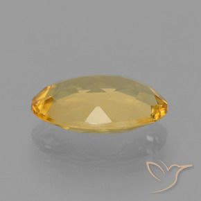 Citrino Arancio dorato naturale da 3.21 ct, Ovale, VVS