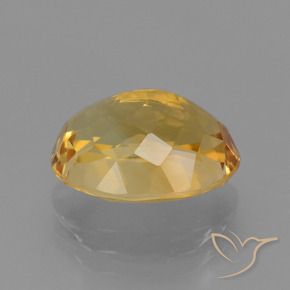 Citrino Arancio Dorato Profondo naturale da 4.15 ct, Ovale, VVS-VS