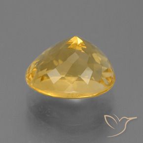 Citrino Oro medio naturale da 4.29 ct, Ovale, VS