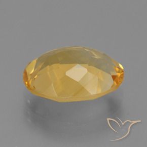Citrino Oro brillante naturale da 3.93 ct, Ovale, VVS-VS