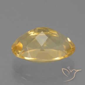 Citrino Oro medio naturale da 4.46 ct, Ovale, VVS