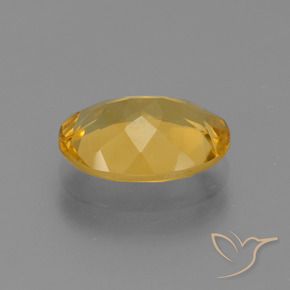 Citrino Dorato scuro naturale da 2.34 ct, Ovale, VVS-VS