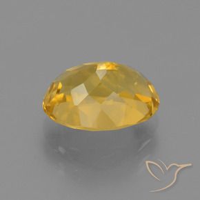 Citrino Oro naturale da 3.13 ct, Ovale, VVS